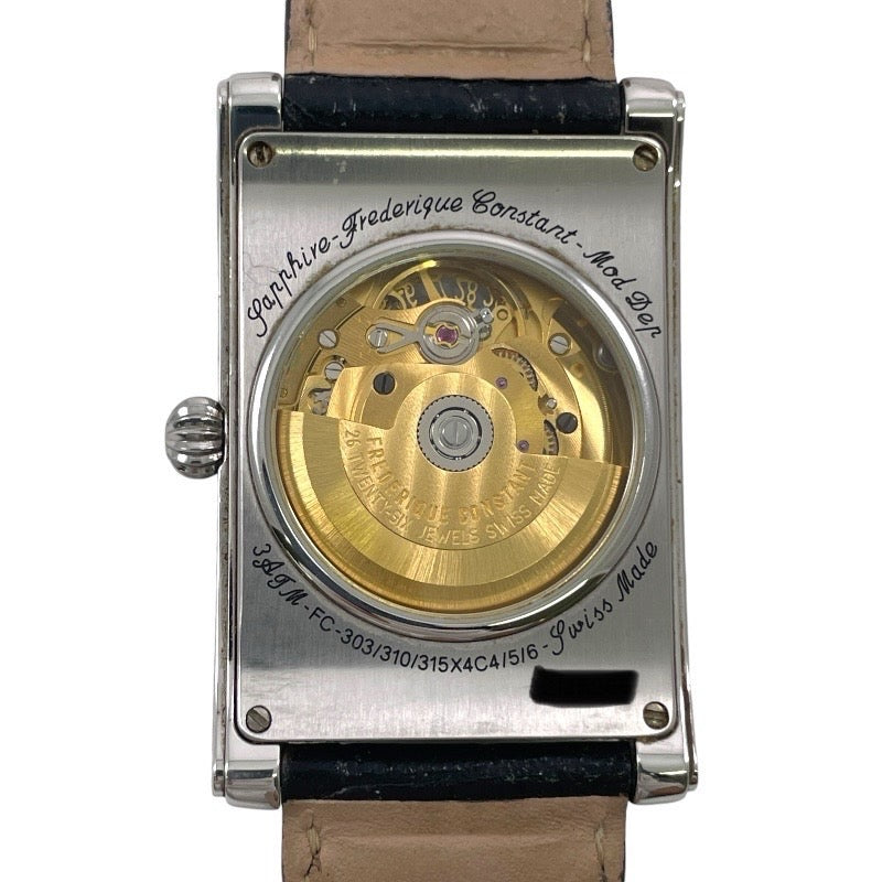 FREDERIQUE CONSTANT フレデリック・コンスタント フレデリックコンスタント FC-303/310/315X4C4/5/6 腕時計 ステンレススチール シルバー 自動巻き シルバー文字盤【中古】 メンズ