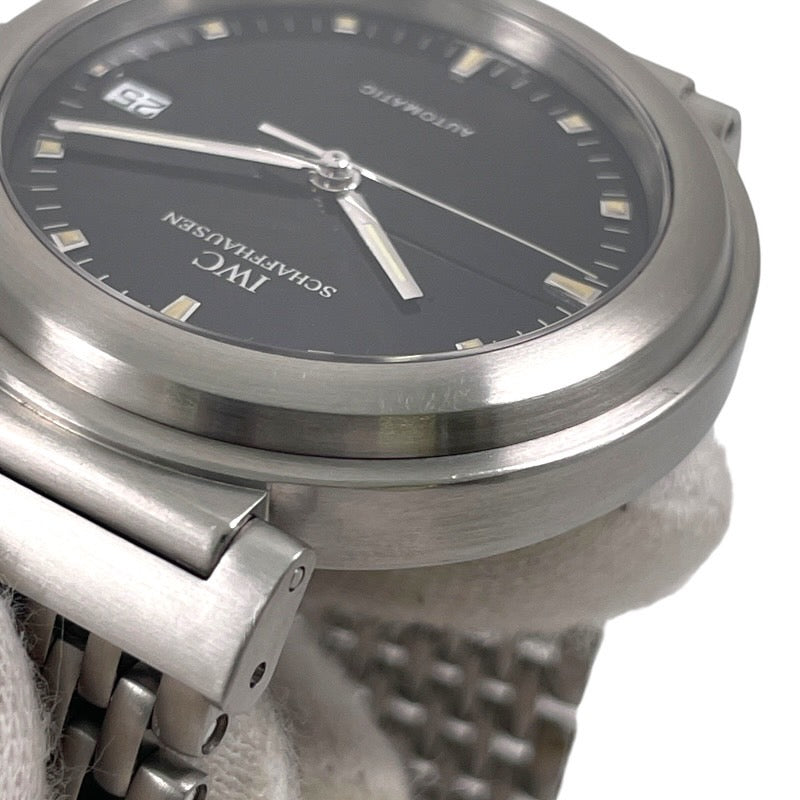 IWC インターナショナルウォッチカンパニー ダヴィンチ IW3528 腕時計 ステンレススチール ブラック【中古】 メンズ