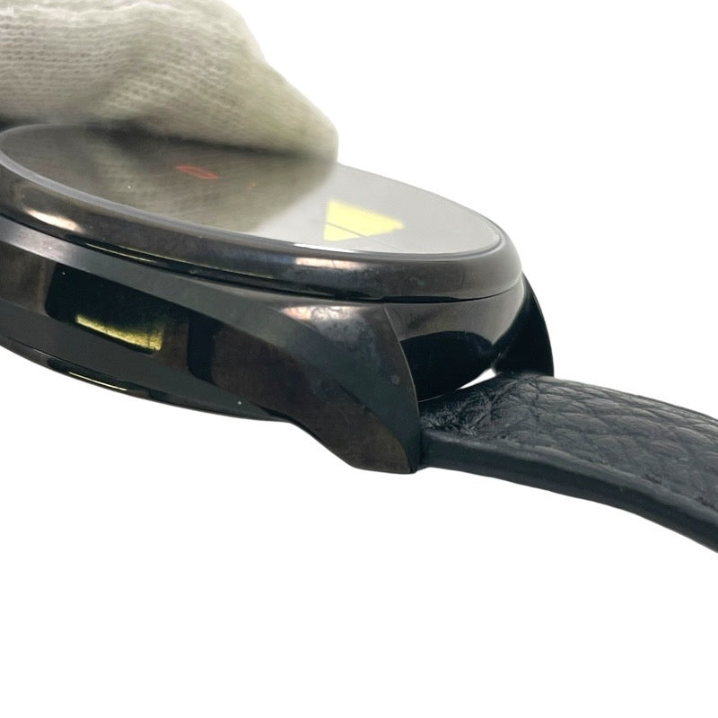 【FENDI】フェンディ バグズモンスター 21200G 腕時計 SS/レザーメンズ クオーツ クロノグラフ