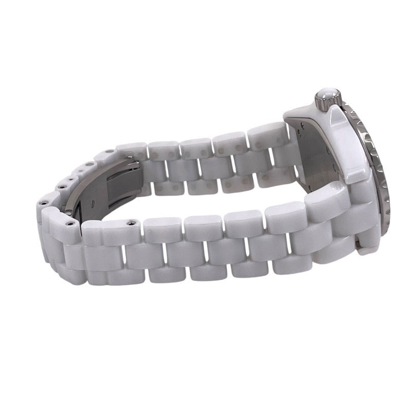 【CHANEL】シャネル J12 H0968 腕時計 ホワイトセラミック レディース クオーツ 白セラミック 33mm 新ダイアル