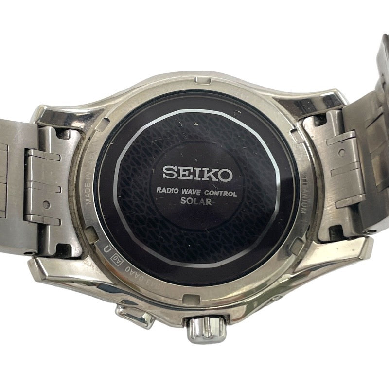 【中古】【SEIKO】セイコー ブライツ 8B43-0AA0 腕時計 チタンメンズ ソーラー