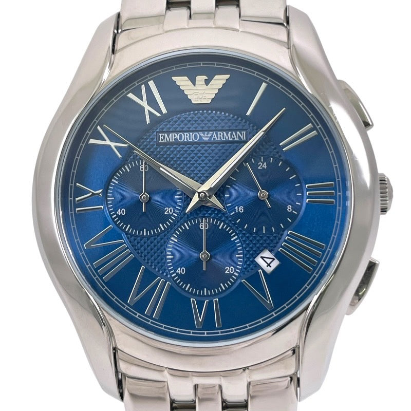 【Emporio Armani】エンポリオ・アルマーニ クラシック AR-1787 腕時計 ステンレススチールメンズ クオーツ クロノグラフ