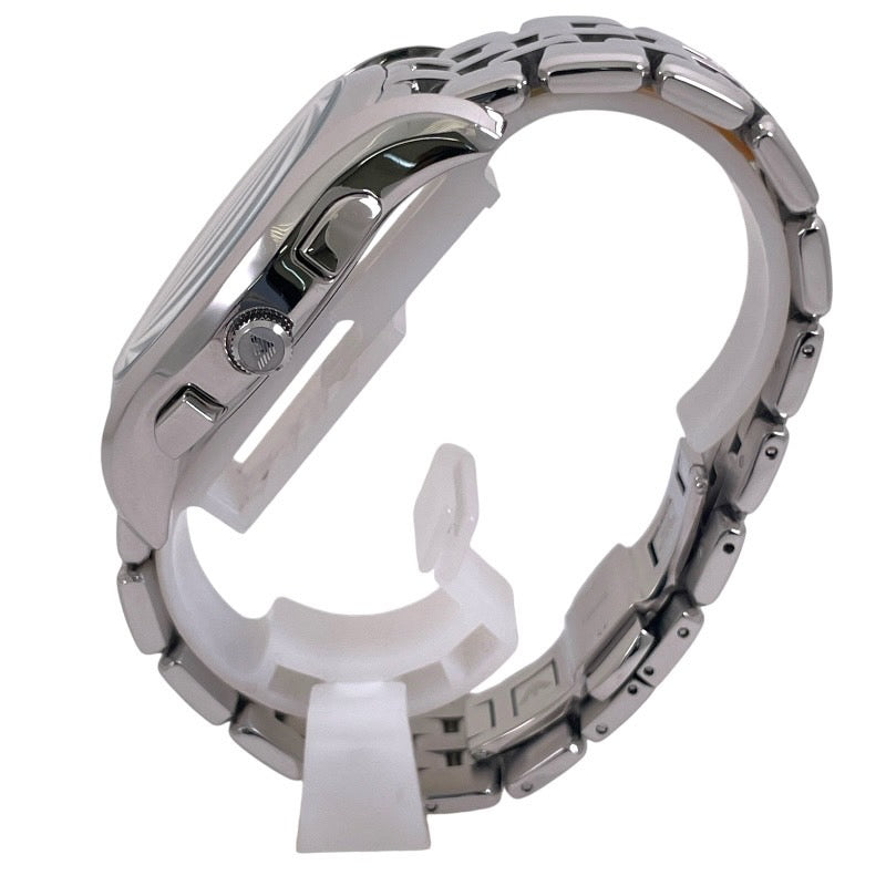 【Emporio Armani】エンポリオ・アルマーニ クラシック AR-1787 腕時計 ステンレススチールメンズ クオーツ クロノグラフ