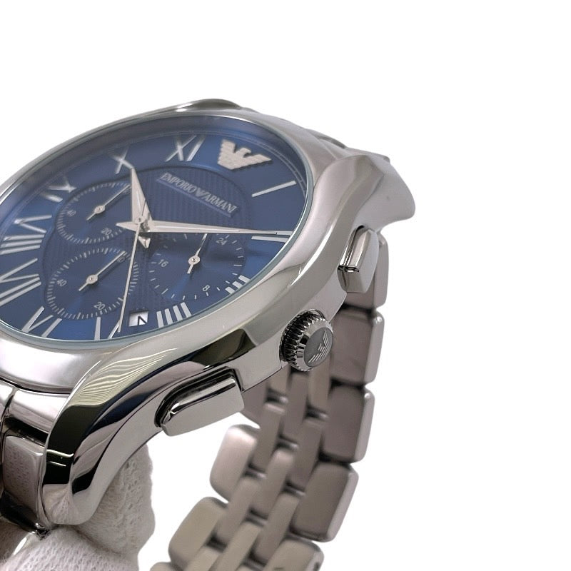 【Emporio Armani】エンポリオ・アルマーニ クラシック AR-1787 腕時計 ステンレススチールメンズ クオーツ クロノグラフ