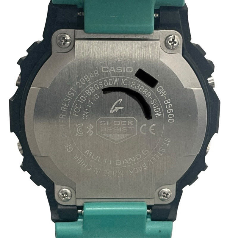 【CASIO】カシオ Gショック GW-B5600BL-1JF 腕時計 SS/ラバーメンズ ソーラー デジタル スペシャルカラー