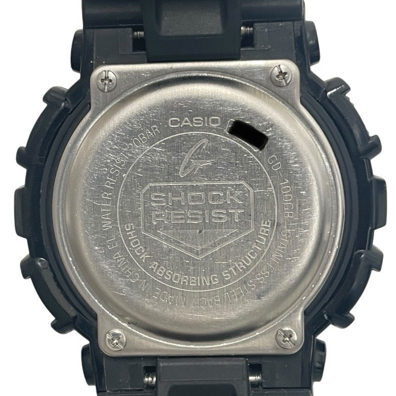 【CASIO】カシオ Gショック GD-100GB-1 腕時計 樹脂系 メンズ クオーツ デジタル