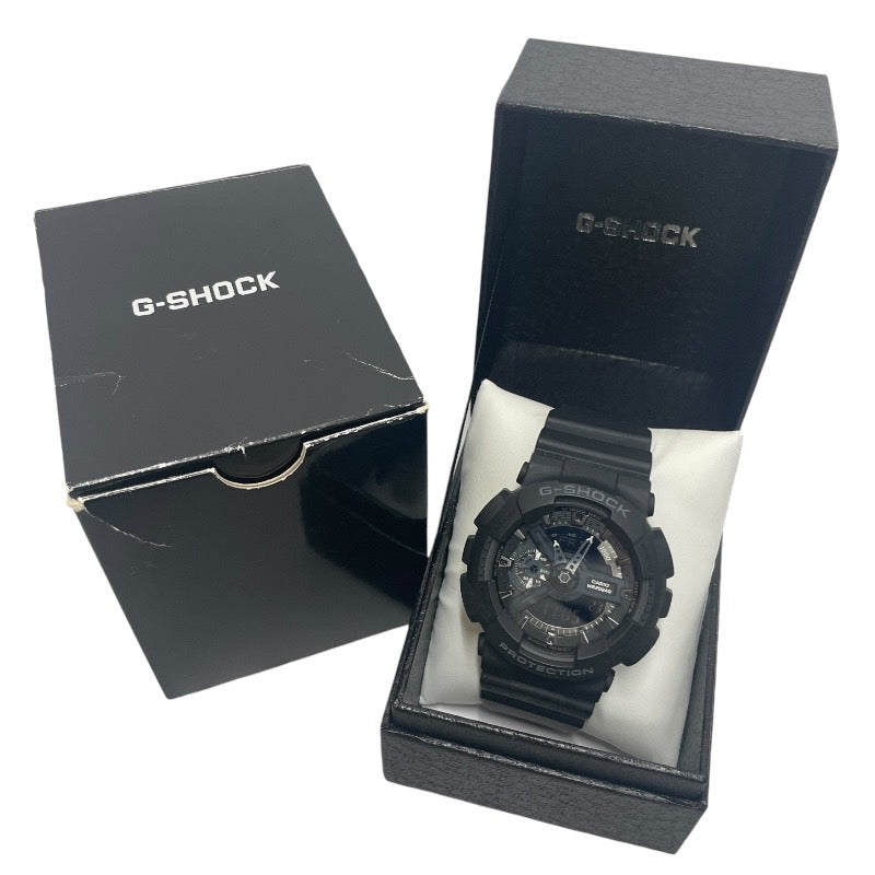 【CASIO】カシオ Gショック GA-110-1BJF 腕時計 樹脂系 メンズ クオーツ デジアナ