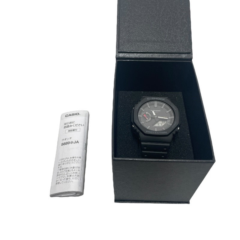 【CASIO】カシオ Gショック GA-B2100-1AJF 腕時計 樹脂系メンズ タフソーラー(ソーラー充電システム)