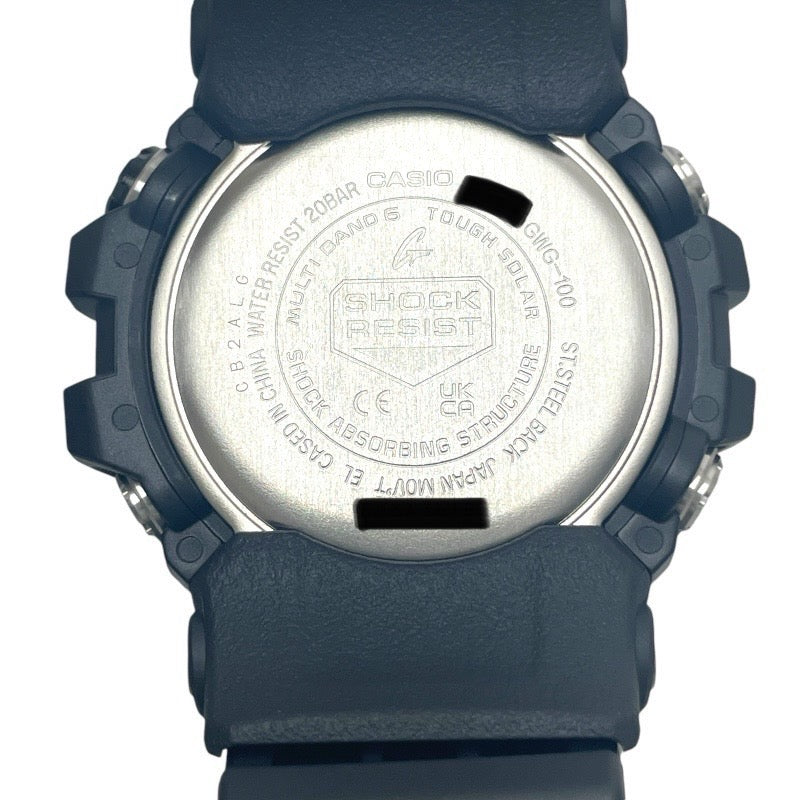 【CASIO】カシオ Gショック マッドマスター GWG-100-1AJF 腕時計 樹脂系メンズ カジュアル スポーツ タフソーラー(ソーラー充電システム) 耐衝撃構造
