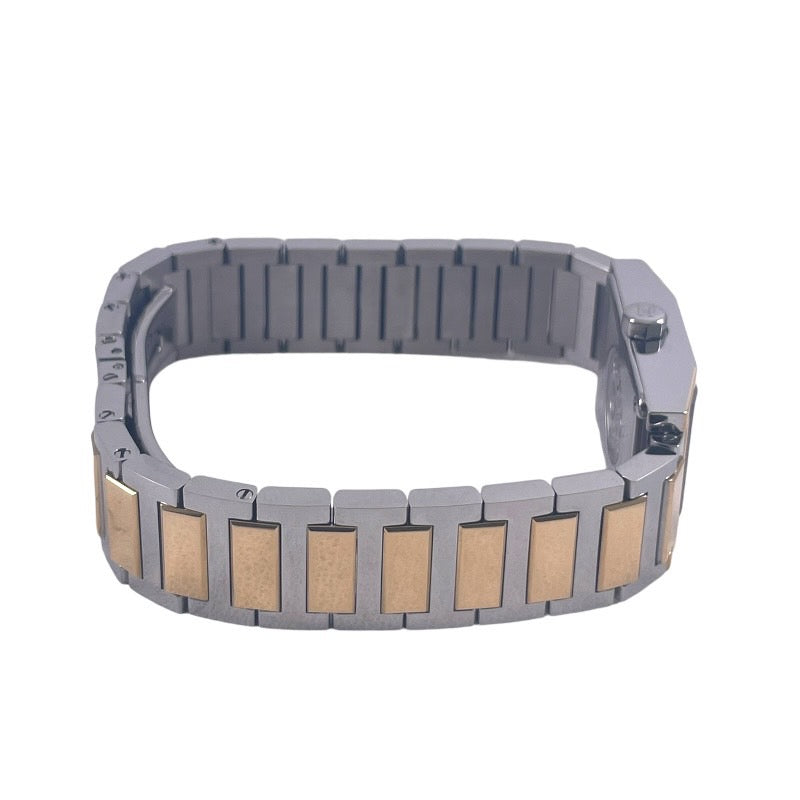 【HERMES】エルメス タンデム TA1.220 腕時計 ステンレススチールレディース クオーツ コンビ シェル文字盤