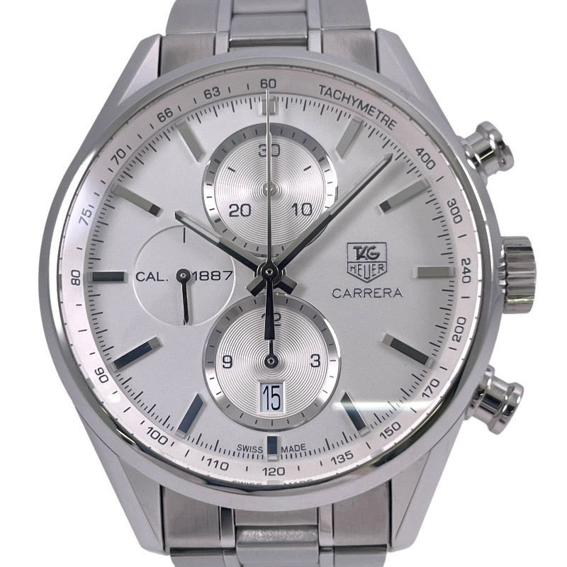 【TAG HEUER】タグホイヤー カレラ キャリバー1887 クロノグラフ CAR2111.BA0720 腕時計 ステンレススチールメンズ 自動巻き