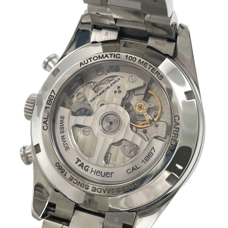 【TAG HEUER】タグホイヤー カレラ キャリバー1887 クロノグラフ CAR2111.BA0720 腕時計 ステンレススチールメンズ 自動巻き