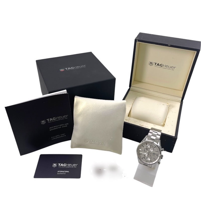 【TAG HEUER】タグホイヤー カレラ キャリバー1887 クロノグラフ CAR2111.BA0720 腕時計 ステンレススチールメンズ 自動巻き