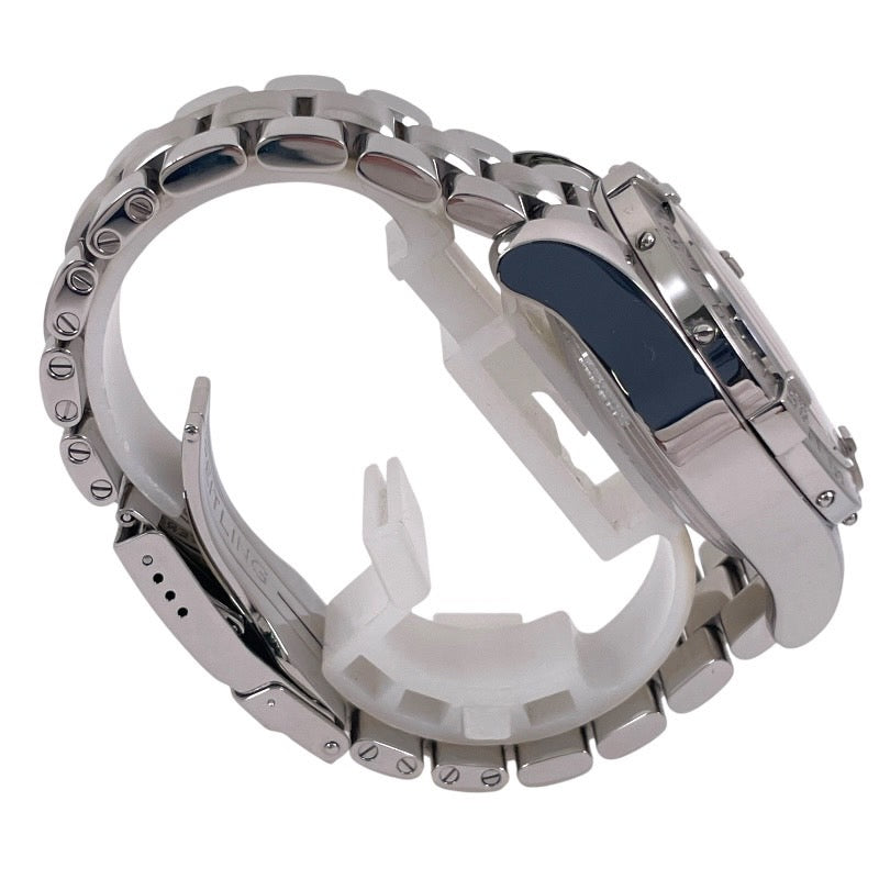 BREITLING ブライトリング スーパーオーシャン クロノグラフ デイデイト A13340 腕時計 ステンレススチール ブラック【中古】 メンズ