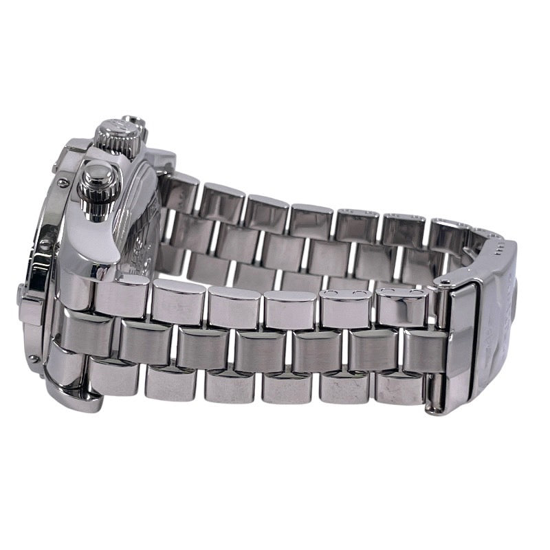 BREITLING ブライトリング スーパーオーシャン クロノグラフ デイデイト A13340 腕時計 ステンレススチール ブラック【中古】 メンズ