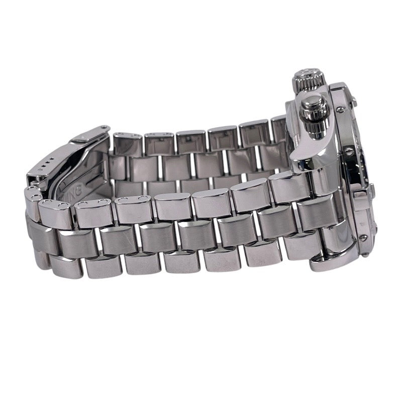 BREITLING ブライトリング スーパーオーシャン クロノグラフ デイデイト A13340 腕時計 ステンレススチール ブラック【中古】 メンズ