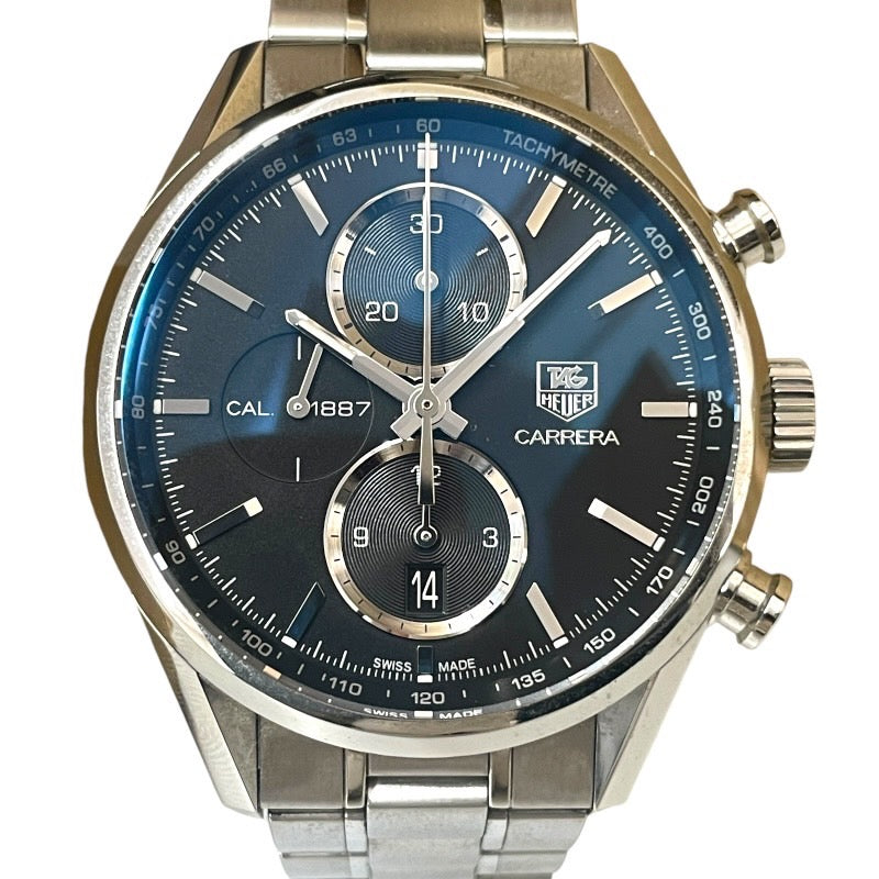 【TAG HEUER】タグホイヤー カレラ キャリバー1887 CAR2110.BA0720 腕時計 ステンレススチール メンズ 自動巻き クロノグラフ