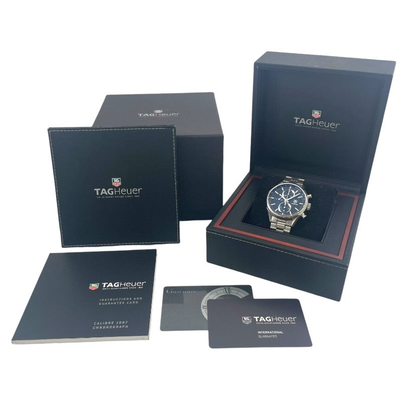 【TAG HEUER】タグホイヤー カレラ キャリバー1887 CAR2110.BA0720 腕時計 ステンレススチール メンズ 自動巻き クロノグラフ