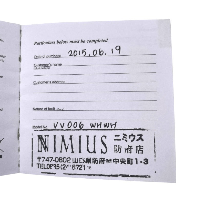 【Vivienne Westwood】ヴィヴィアンウエストウッド オーブ VV006 WHWH 腕時計 GP/レザー レディース クオーツ