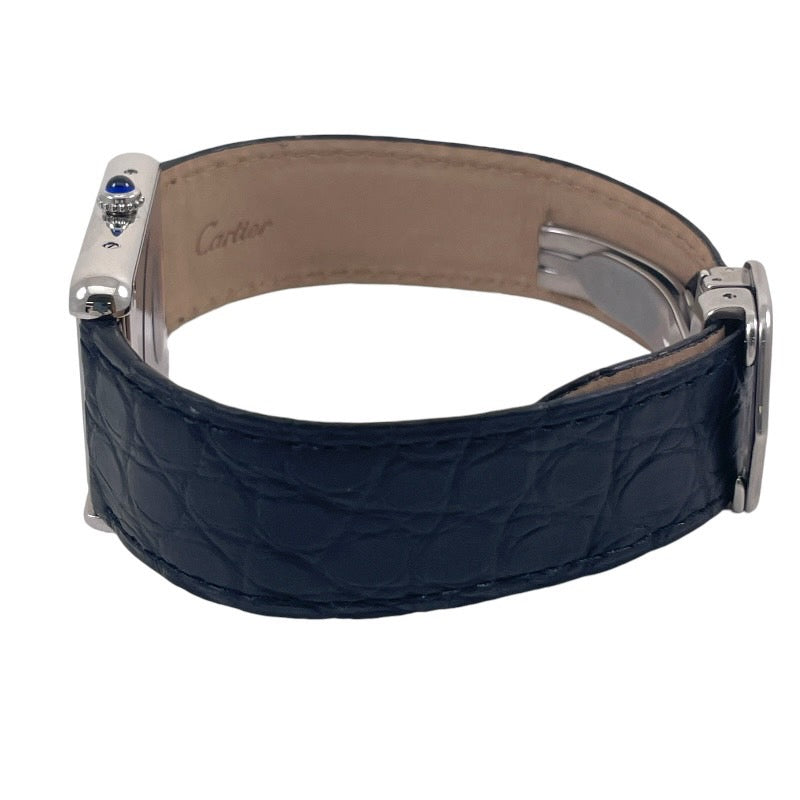 CARTIER カルティエ タンクソロLM W1018355 腕時計 ステンレススチール クォーツ【中古】 メンズ
