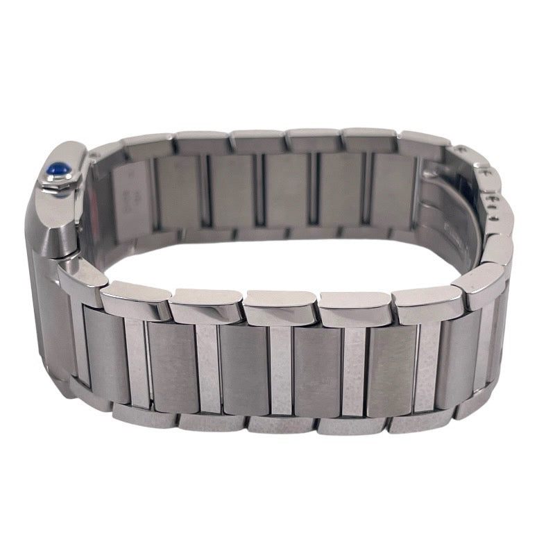 CARTIER カルティエ タンクフランセーズSM WSTA0065 腕時計 ステンレス クオーツ【中古】 レディース シルバー文字盤