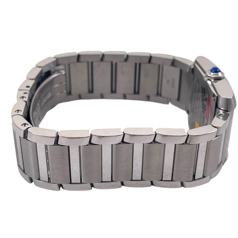 CARTIER カルティエ タンクフランセーズSM WSTA0065 腕時計 ステンレス クオーツ【中古】 レディース シルバー文字盤
