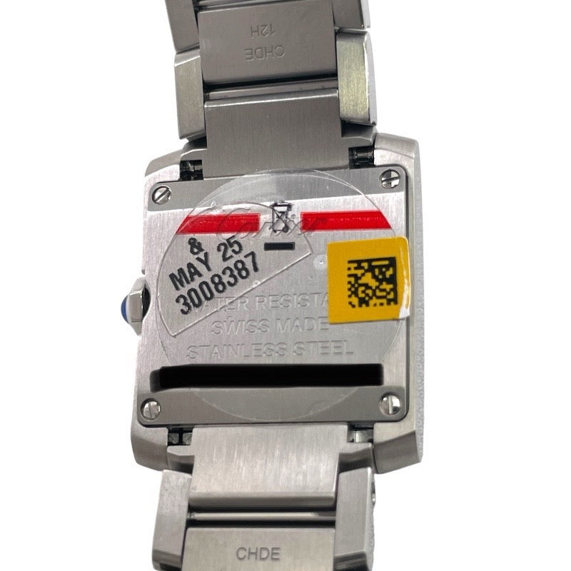 CARTIER カルティエ タンクフランセーズSM WSTA0065 腕時計 ステンレス クオーツ【中古】 レディース シルバー文字盤
