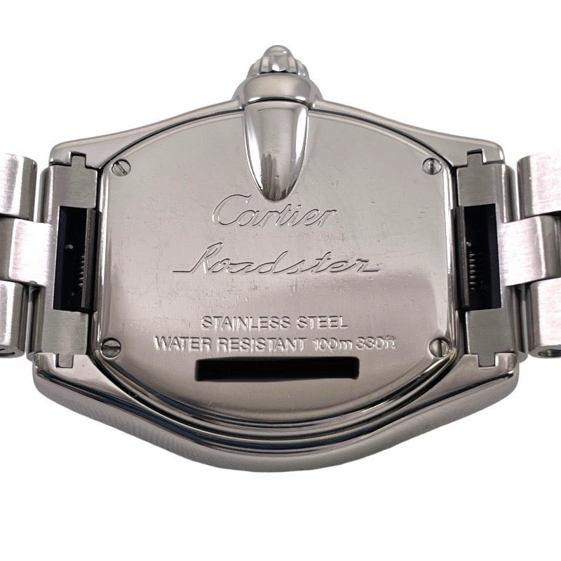 【中古】【CARTIER】カルティエ ロードスター SM W62016V3(2675) 腕時計 ステンレススチール レディース クオーツ