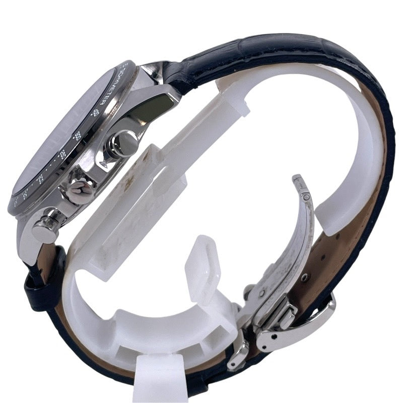 【SEIKO】セイコー セレクション SBTR021 腕時計 SS/レザーメンズ クオーツ クロノグラフ 8T63-00D0