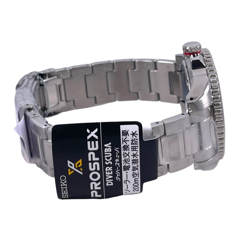 【中古】【SEIKO】セイコー プロスペックス ダイバースキューバ SBDJ047(V157-0DF0) 腕時計 ステンレススチールメンズ ソーラー