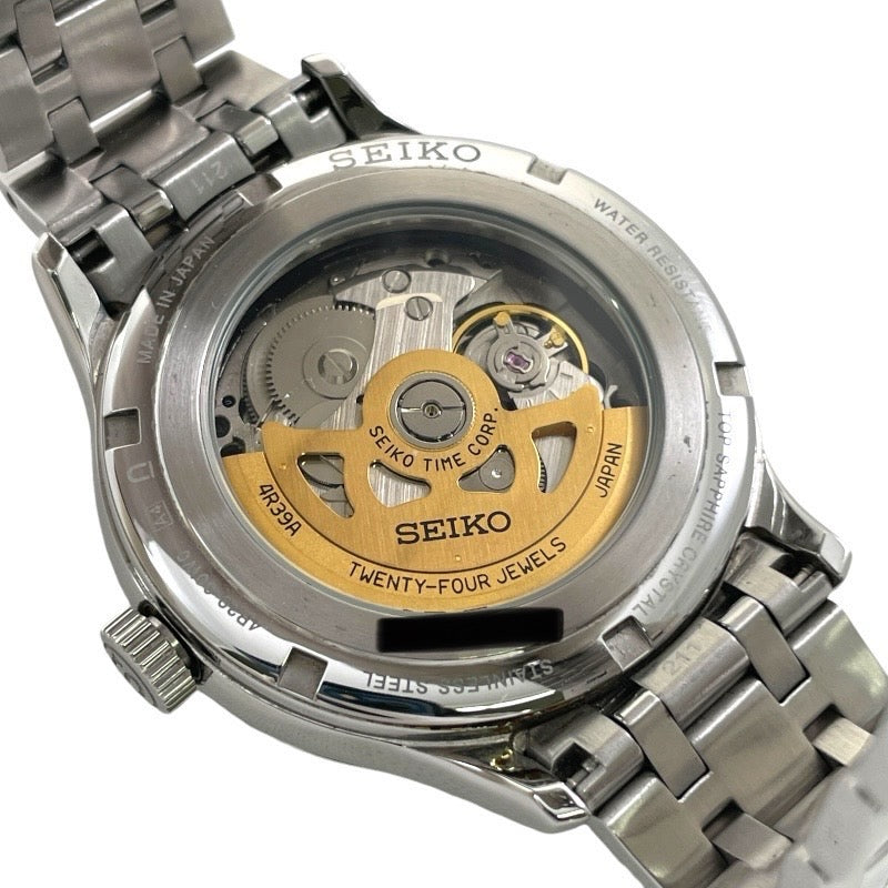 【SEIKO】セイコー プレサージュ SARY093 腕時計 ステンレススチールメンズ 日本庭園シリーズ 自動巻き 4R39-00W0