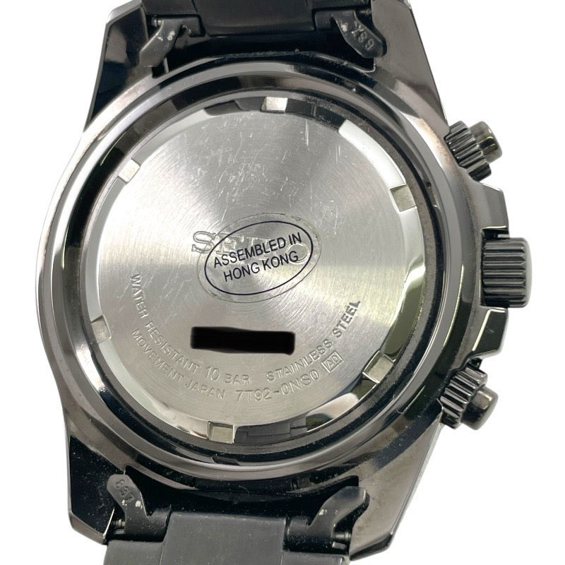【SEIKO】セイコー 海外モデル SNDE01P1 7T92-0NS0 腕時計 ステンレススチール メンズ クオーツ クロノグラフ