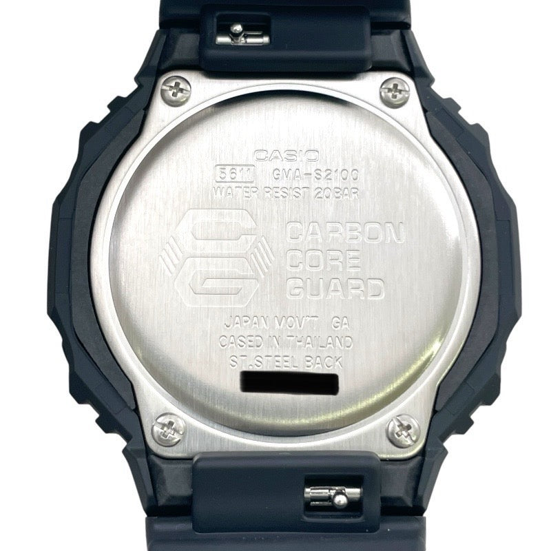 【中古】【CASIO】カシオ Gショック GMA-S2100 腕時計 ウレタンメンズ 耐衝撃構造 カーボンコアガード構造 クオーツ