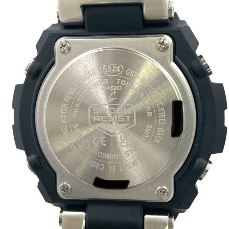 【CASIO】カシオ Gショック GST-W310D-1AJF 腕時計 ステンレススチールメンズ タフソーラー 電波受信機能(世界6局)