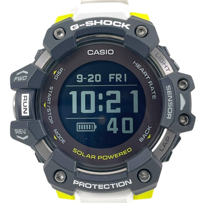 【CASIO】カシオ Gショック Gスクワッド GBD-H1000-1A7JR 腕時計 ステンレススチールメンズ ソーラー GPS衛星電波時計 Bluetooth 心拍計