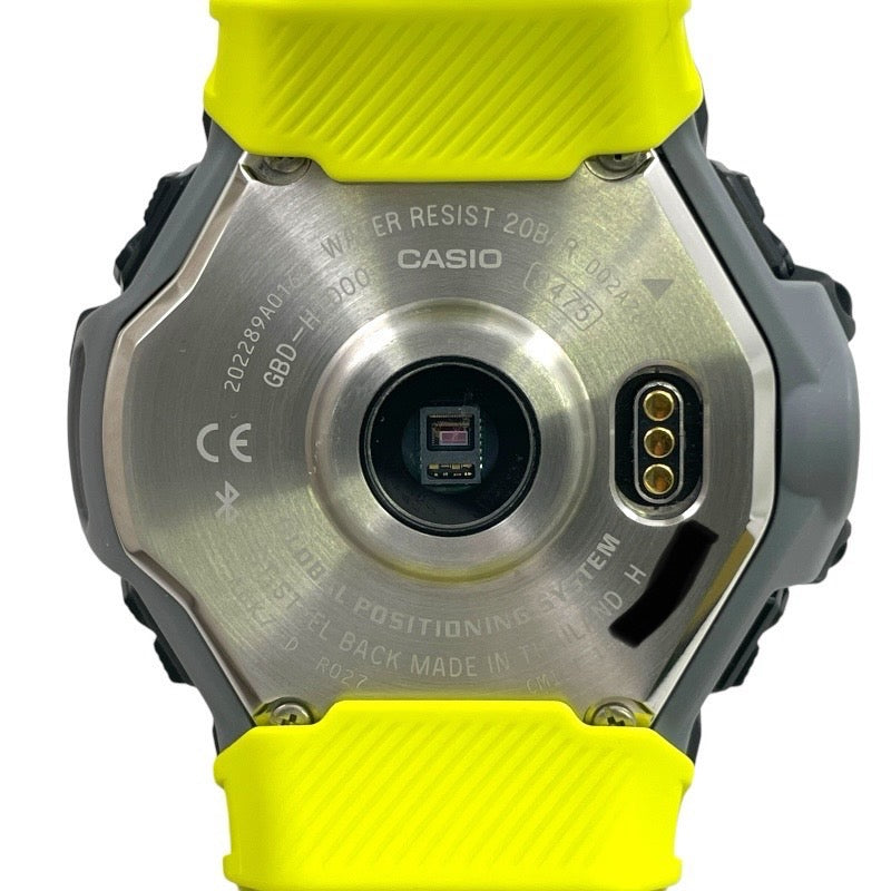 【CASIO】カシオ Gショック Gスクワッド GBD-H1000-1A7JR 腕時計 ステンレススチールメンズ ソーラー GPS衛星電波時計 Bluetooth 心拍計