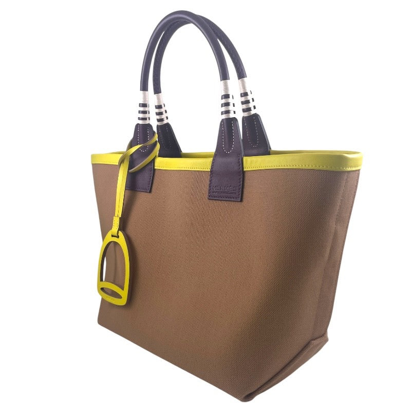 【中古】【HERMES】エルメス スティープル25 ハンドバッグ レザー レディース