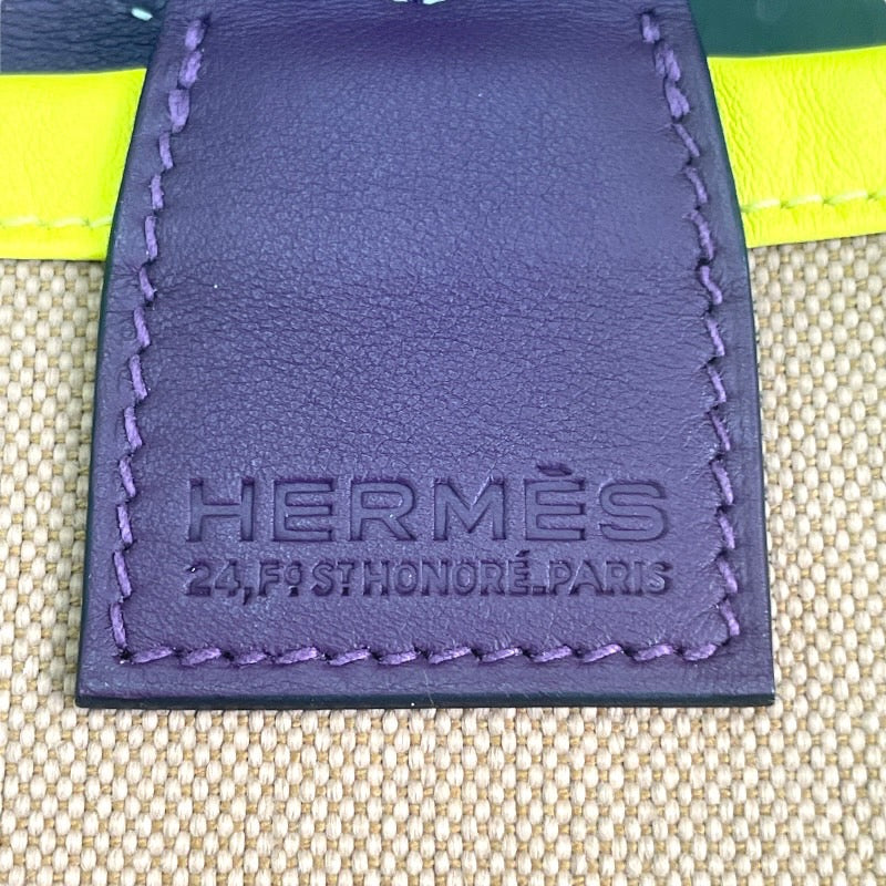 【中古】【HERMES】エルメス スティープル25 ハンドバッグ レザー レディース
