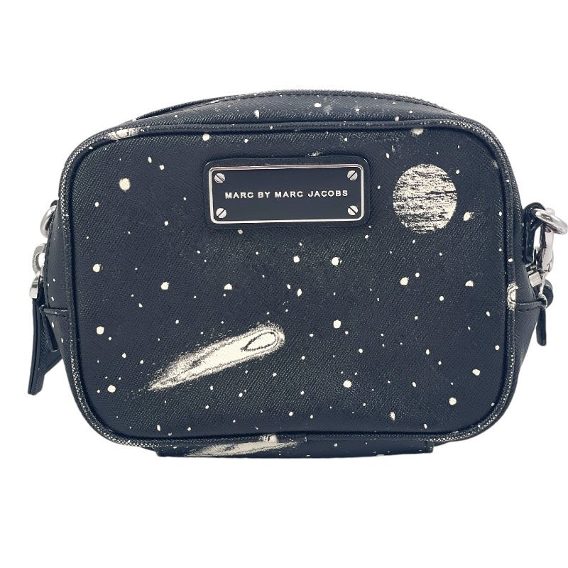 【中古】【MARC BY MARC JACOBS】マークバイマークジェイコブス M0005067 002 ショルダーバッグ レディース 宇宙柄