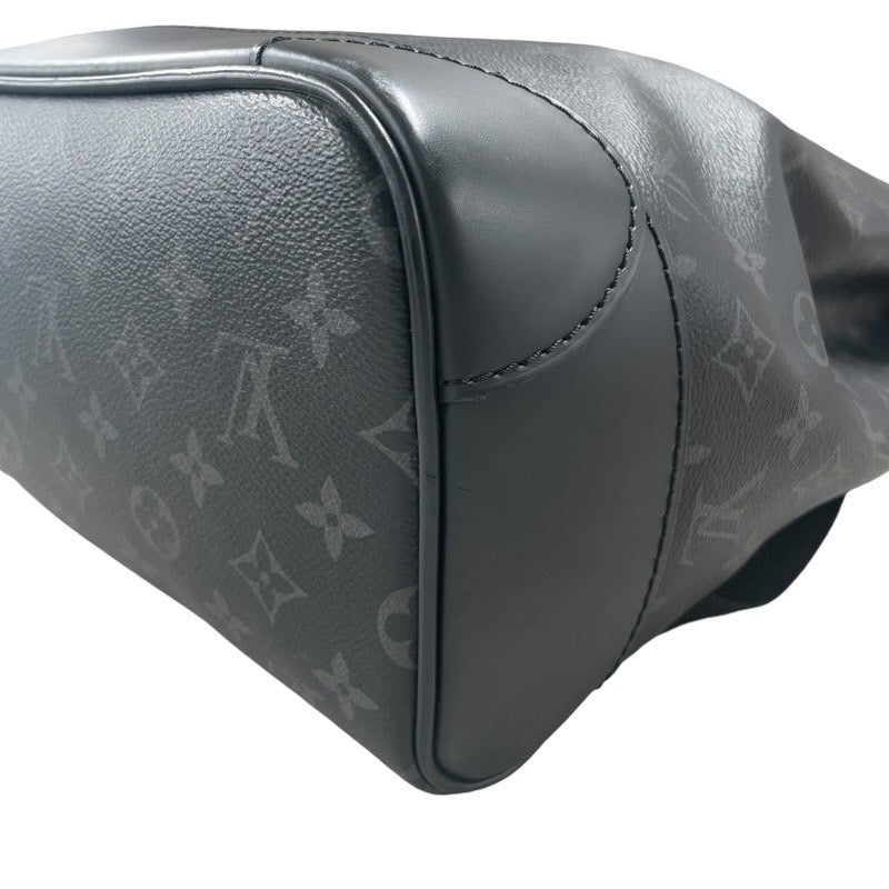 【中古】【LOUIS VUITTON】ルイ・ヴィトン スティーマーバックパック エクリプスキャンバス/レザー M44052 リュック・デイパック メンズ