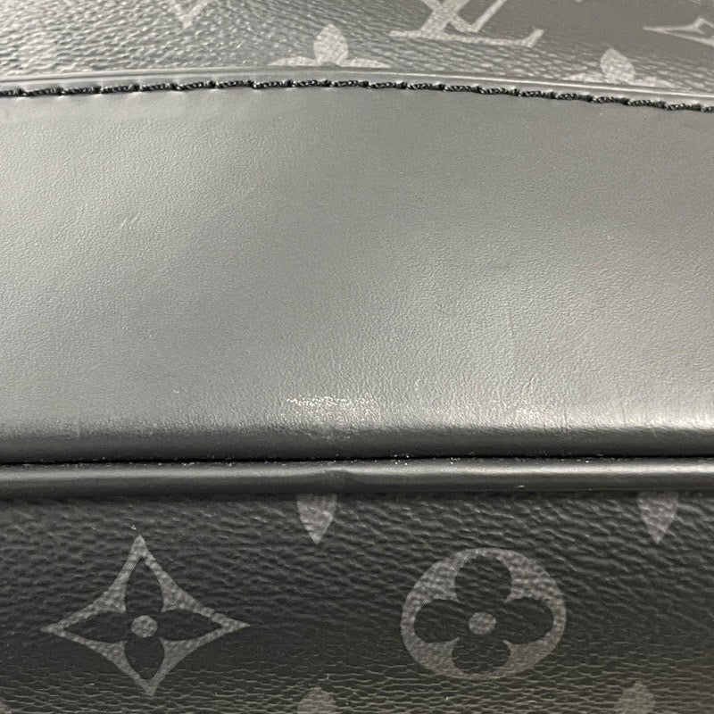 【中古】【LOUIS VUITTON】ルイ・ヴィトン スティーマーバックパック エクリプスキャンバス/レザー M44052 リュック・デイパック メンズ