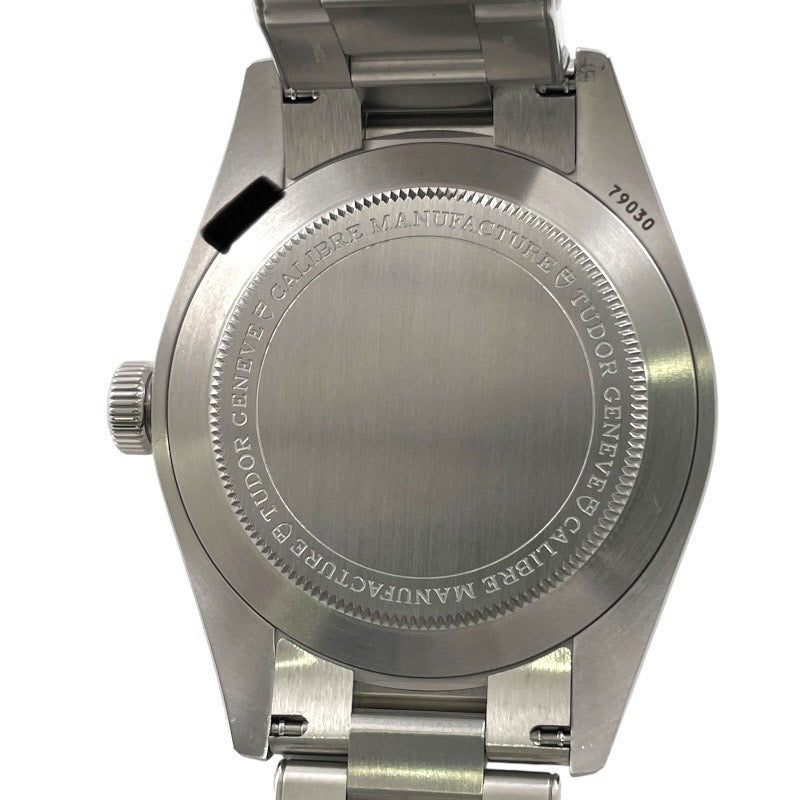 【TUDOR】チュードル 【TUDOR】チューダー チュードル ヘリテージ ブラックベイ フィフティエイト 79030B 腕時計 ステンレススチール メンズ 自動巻き 青文字盤 ブルー