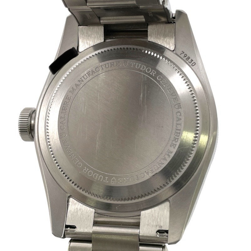 【TUDOR】チューダー チュードル ヘリテージ ブラックベイ GMT 79830RB 腕時計 ステンレススチールメンズ 自動巻き 青赤ベゼル ペプシ