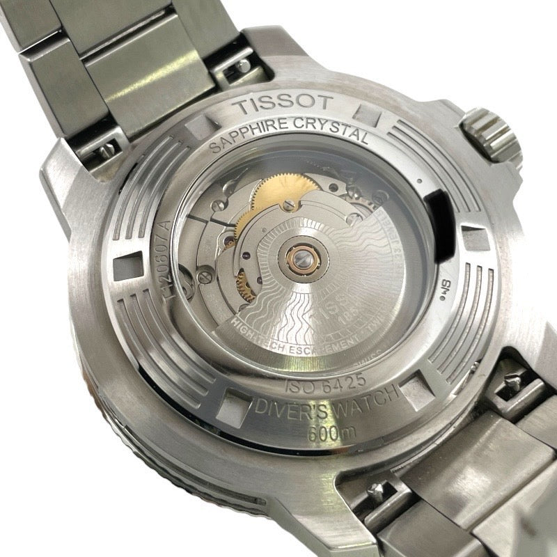 【TISSOT】ティソ シースター 2000 プロフェッショナル パワーマティック 80 T120.607.11.041.00 T120607A 腕時計 ステンレススチールメンズ 自動巻き