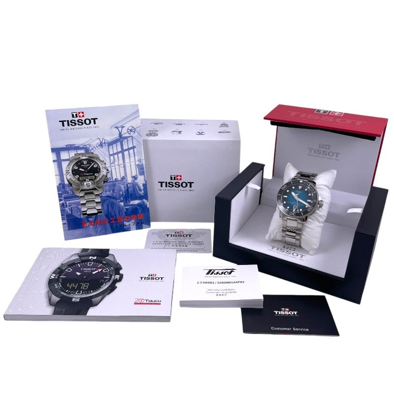 【TISSOT】ティソ シースター 2000 プロフェッショナル パワーマティック 80 T120.607.11.041.00 T120607A 腕時計 ステンレススチールメンズ 自動巻き