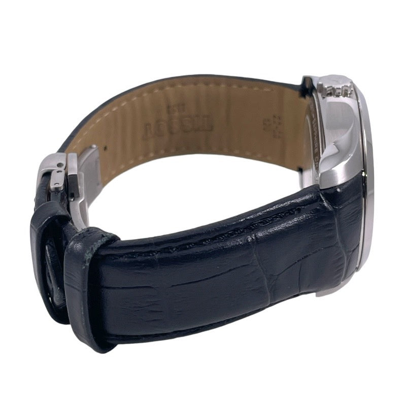 【TISSOT】ティソ クチュリエ T035407A 腕時計 SS/レザーメンズ 自動巻き デイデイト