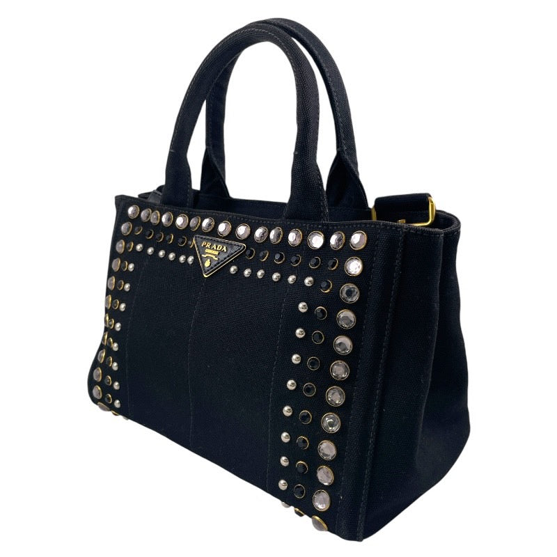 【中古】【PRADA】プラダ カナパトート B24390 ハンドバッグ キャンバス レディース
