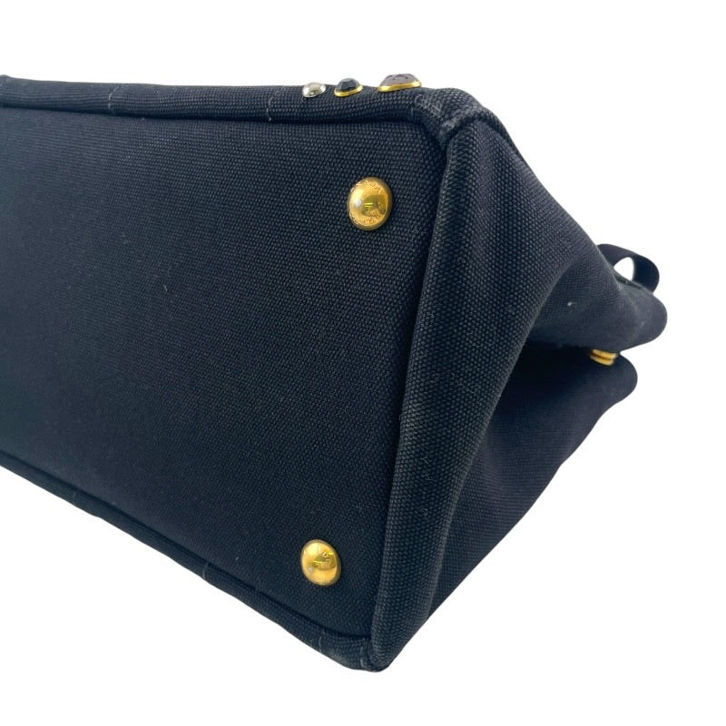 【中古】【PRADA】プラダ カナパトート B24390 ハンドバッグ キャンバス レディース