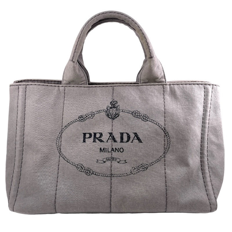 【中古】【PRADA】プラダ カナパトート B2642B ハンドバッグ トートバッグ ショルダーバッグ デニム レディース