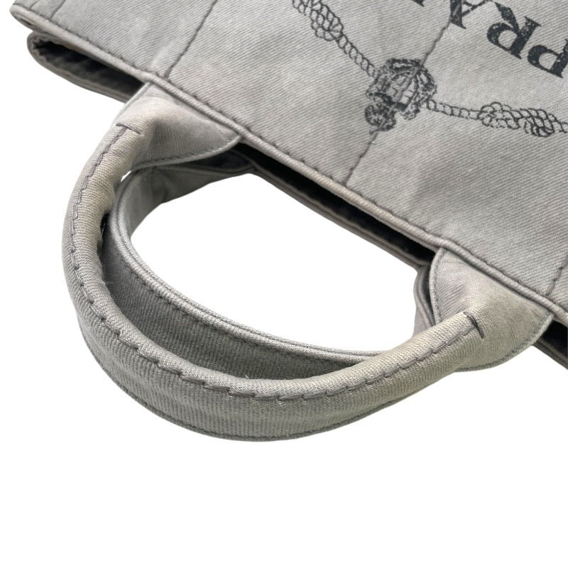 【中古】【PRADA】プラダ カナパトート B2642B ハンドバッグ トートバッグ ショルダーバッグ デニム レディース